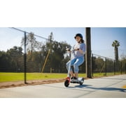 Razor E200S 24V Seated Electric Scooter - Red/White, up to 12 mph, 8 Pneumatic Tire, for Teens 13+