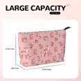 thumbnail image 4 of Picia Fox Printed Cosmetic Bags for Women Makeup Bag Large Capacity Purse Travel Toiletry Zipper Storage Pouch Make up Brushes Organizer for Gifts, 4 of 6