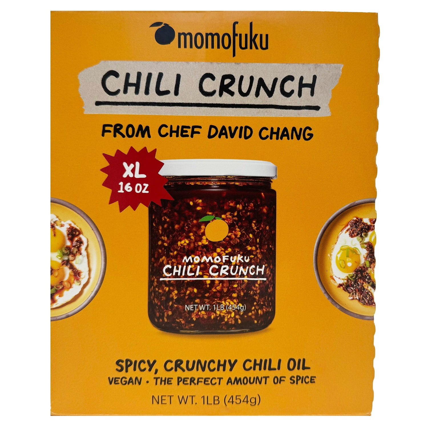 Momofuku Chili Crunch Spicy Crunchy Chili Oil, 16 Ounce