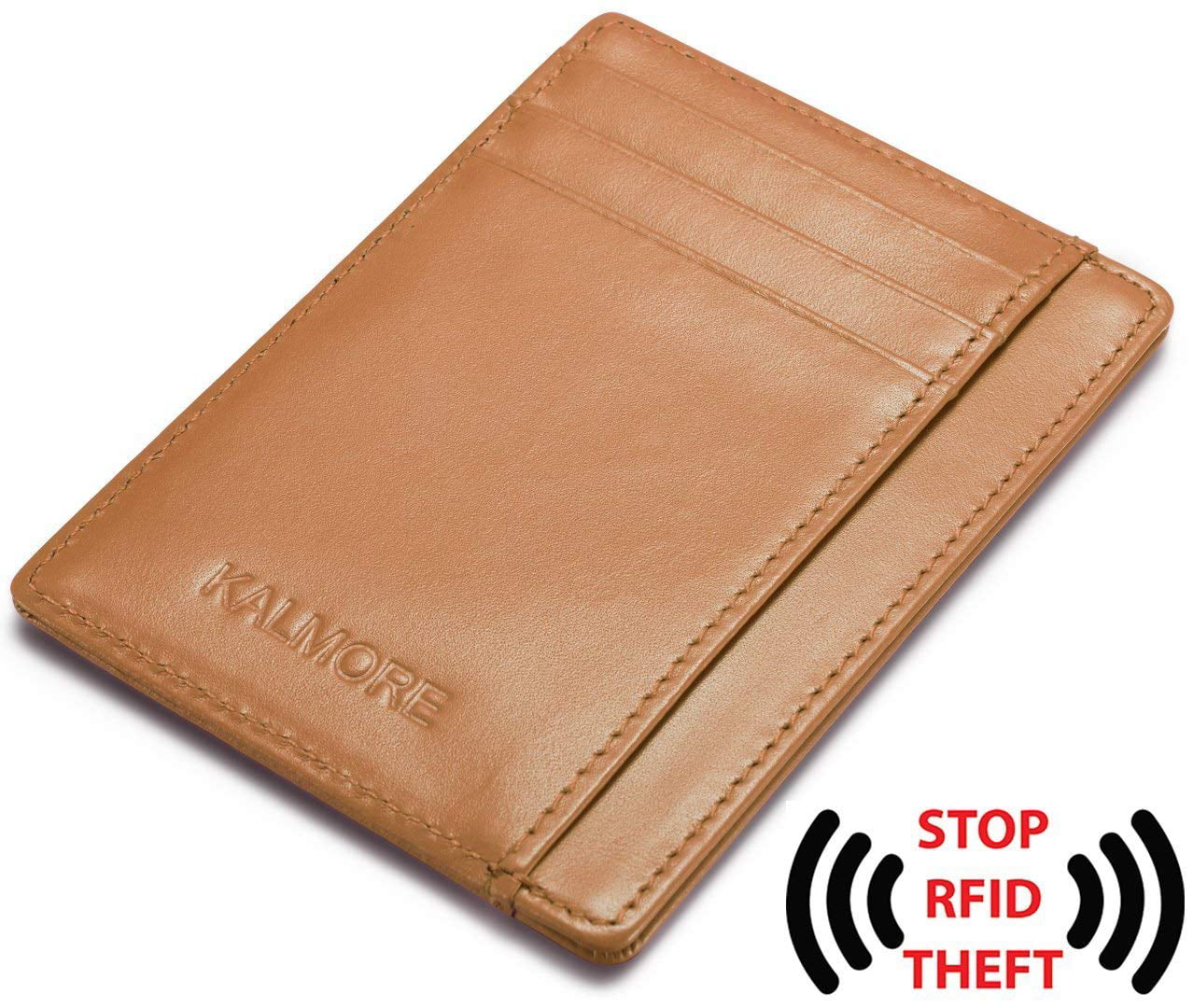 OG Minimalist Slim Front Pocket Wallet - Sleek RFID Blocking - (73mm) -  Black - M17546BK