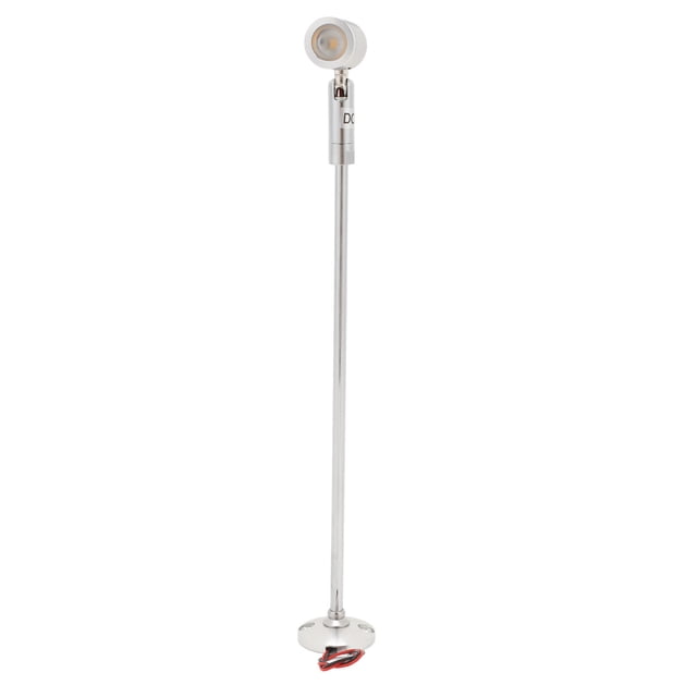 LED Spotlight, Display Lighting Fixture Flat Mount Hard Wired with 1W Power Output Rotatable Small Standing LED Accent Light