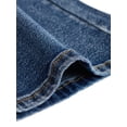 thumbnail image 3 of FEDPOP Baggy Jeans for Girls Wide Leg Ripped High Elastic Waisted Denim Pants Cute Summer Trousers Y2K Streetwear 7-14Y, 3 of 7