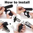 thumbnail image 2 of WILLED 2 Pack Airtag Waterproof case with Key Organizer,Compact Key Holder for Apple Airtag,Silicone Keychain for AirTag - Includes Keyring to Attach Car Key Fob, 2 of 6