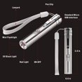 thumbnail image 2 of Cat Toy, Rechargeable Multi Pattern Funny Mini Flashlight Interactive Light Entertain and Train Your Cat Kitten Dog Pet, 2 of 7