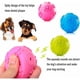 thumbnail image 2 of Pelotas de juguete para perros, pelotas de juguete con sonido, pelota de masticar de juguete para perros, pelota de limpieza de dientes molares para cachorros, para perros pequeños y medianos,, 2 of 5