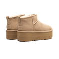 thumbnail image 3 of UGG WOMENS CLASSIC ULTRA MINI PLATFORM Womens "Sand" 1135092 SAN 1135092 SAN from Stadium Goods, 3 of 8