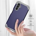 thumbnail image 5 of JTCASES for Samsung GalaXxy A15 Case, Drop Resistant Corners, Wireless Charging, Heavy Duty Shockproof Hybrid Hard PC Bumper, Camera Protection, Skin-feel Anti-scratch Tough Cover, Darkblue, 5 of 7