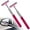 2pcs_pink, variant on ABCISI 2 PCS Universal 2-in-1 Telescopic Car Squeegee Wiper, Car Side Mirror Squeegees, Car Window Squeegee with Retractable Handle, Small Window Squeegee Mini Squeegee for Car (Pink)