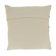 thumbnail image 2 of Saro Lifestyle Leather Hide Design Pillow Cover, 2 of 3