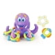 thumbnail image 1 of Juguetes de Baño Juego de juguetes de baño de pulpo de dibujos animados para niños de 6 uds. Juguetes flotantes para jugar al agua, 1 of 9