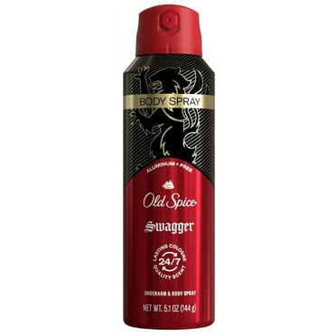 Old Spice Old Spice Aluminum Free Body Spray Swagger (Pack of 4)