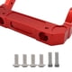 thumbnail image 2 of Soporte de servo para parachoques delantero de aleación de aluminio anodizado Soporte de parachoques delantero para axial rojo, 2 of 3