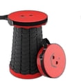 thumbnail image 2 of Taburetes telescópicos portátiles yuxing Silla plegable color rojo y negro, 2 of 5