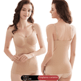 thumbnail image 2 of Chaleco de lactancia con hebilla frontal sin costuras y almohadilla para el pecho, arnés de lactancia para mujeres embarazadas, ropa interior elástica push-up para embarazadas, 2 of 6