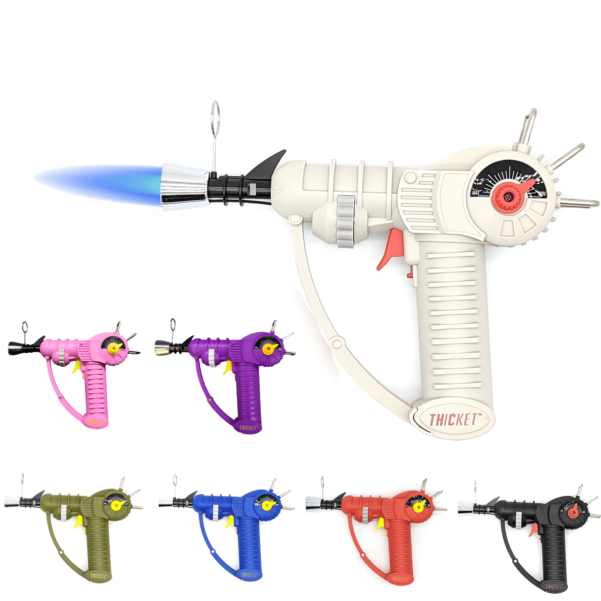 Raygun Torch, Adjustable Flame and Safety Lock - White - Walmart.com