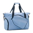 thumbnail image 4 of Youkk Pickleball Racket Bag Zipper Pickleball Racket Storage with Shoe Compartment Sky Blue 40.9x18.6x27.9cm, 4 of 6