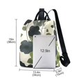thumbnail image 3 of FORMRS Women's Travel Backpack Purse Anti-Theft Hidden Pockets Casual Shoulder Bag, Navy Flower, 3 of 7