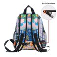 thumbnail image 5 of FORMRS School Backpack with Front Zippered Pocket 12" Student Travel Daypack, Floral Window, 5 of 6