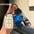 thumbnail image 5 of TPU Car Key Case Cover For Hyundai IX20 IX25 IX30 IX35 Tucson Creta Solaris I10 I20 I25 I30 Verna Sonata Mistra Elantra Accent, 5 of 9