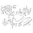 thumbnail image 3 of New Genuine Infiniti Hook-Trunk Net 84937CA002 OEM, 3 of 10