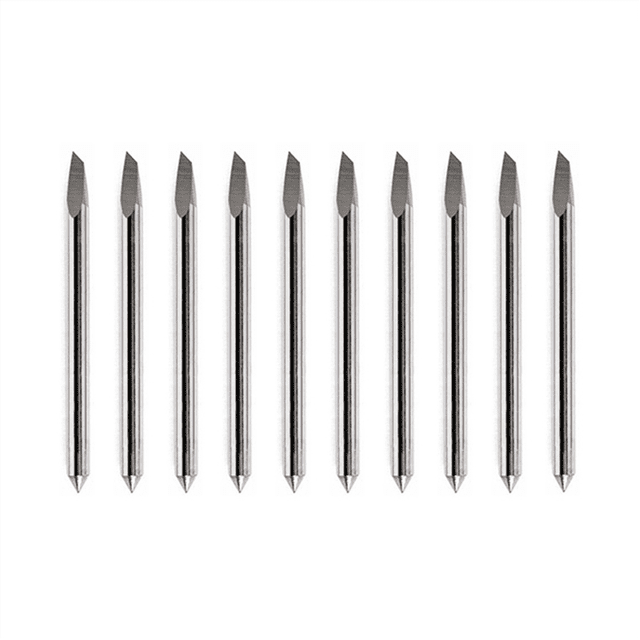 Cuchillas de Tungsteno para Cortadora en T, Cortadora de Vinilo para Corte en D/T, Cuchilla para Cortadora de 45°