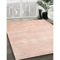 thumbnail image 2 of Ahgly Company Indoor Square Contemporary Deep Peach Orange Abstract Area Rugs, 3' Square, 2 of 6