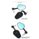 thumbnail image 2 of Motorcycle Universal Rearview Mirror Foldable Adjusable Anti-Dazzle Mirror for 13mm-14mm or 17mm-19m, 2 of 5