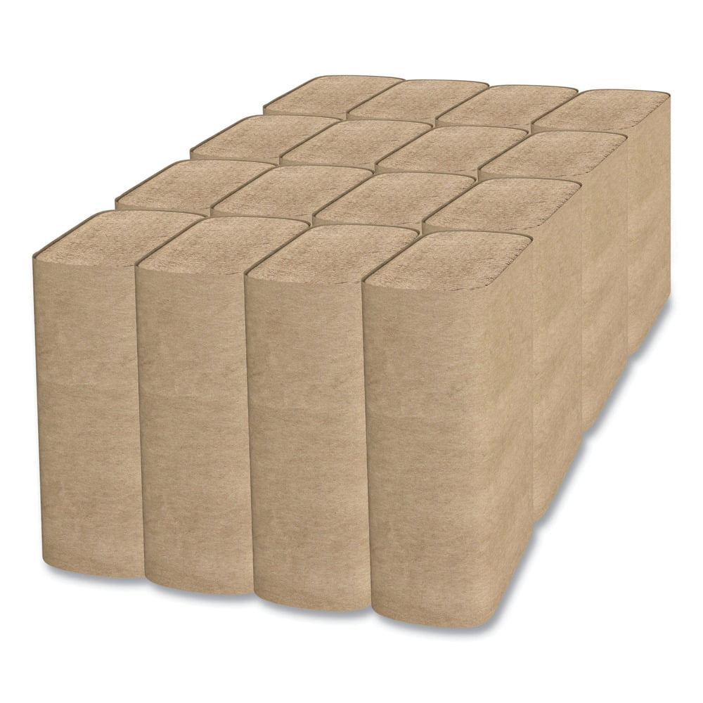 Cascades Select Folded Towel Multifold - Natural - 250 Sheets/Pack, 16 Packs/Carton