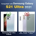 thumbnail image 2 of S21 Ultra Case 5G,Samsung Galaxy S21 Ultra Case with [2 x 9H Lens Protectors][Adjustable Ring Kickstand] Shockproof Anti-Scratch Heavy Duty Phone Case for Galaxy S21 Ultra (Red), 2 of 13