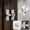 Silver, variant on Farmhouse 90 Degree Rotating Door , 2 Pack Rustic Alloy Barrel Bolt, Anti-Rust, Easy Install with Screws, for Barn Doors, Sheds, RV & Cabinets