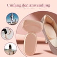 thumbnail image 2 of 4 Pairs Heel Pads for Shoes, Soft Heel Grips or Inserts for Big Shoes, Stop Heel Slip and Blister for Women’s Shoes Comfortable Support and Dress Shoes, 2 of 7