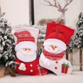 thumbnail image 4 of Bangcool 20-inch Classic Santa Red & White Christmas Stocking, 4 of 4