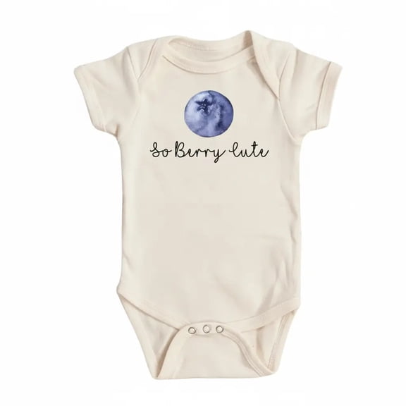 Blueberry Newborn Gift Baby Bodysuit