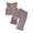 Brown, variant on Mercatoo Toddler Girls Cute Clothes Sets Baby Girl Sweet Casual Summer Outfits Plaid Tank Tops Matching Ruffl1 He1 Wide Leg Pants Set