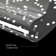 thumbnail image 5 of AWINQQY 34in x 148ft Clear Cellophane Wrap Roll-Cellophane Roll for Gift Basket, White Polka Dot Cello Wrapping Paper, 2.5 Mil Thick Plastic Gift Wrap for Flower Bouquet, Basket, Crafts, Treats, 5 of 7