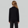 thumbnail image 3 of Grblisyd Girls Long Sleeve Shirts Kids Fall Pullover Tops Sweatshirts Cute Crewneck Long Sleeve Basic Layer Blouse, 3 of 4