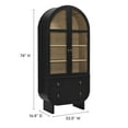 thumbnail image 3 of Nyx Display Cabinet in Black, 3 of 10