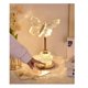 thumbnail image 5 of Lámpara de mesa de cristal de mariposa Lámpara de mesa de cristal con control de botón Lámpara de mesa de cristal Lámpara de noche for dormitorio y sala de estar de niñas, 5 of 7