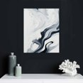 thumbnail image 5 of ONETECH Abstract Wall Art - Black and White Abstract Canvas Print for Living Room Wall Decor, Modern Abstract Watercolor Painting Pictures, Minimalist Abstract Framed Artwork for Office Decor, 5 of 5