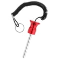 thumbnail image 4 of Wweixi Magnetic Weight Stack Pin with Pull Rope Reliable and Sturdy Replacement Parts Red 8x80mm 5Set, 4 of 6