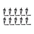 thumbnail image 4 of 10 piezas Mini lámparas de pared Accesorios de construcción de modelos Iluminación de adorno para Micro Escala 1 150, 4 of 9