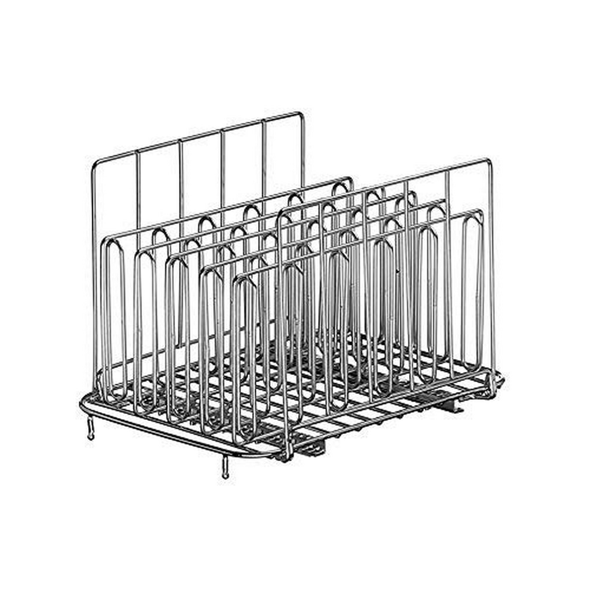 LIPAVI Sous Vide Rack - Model L15 - Marine Quality 316L Stainless Steel Square 10.8 x 8 Inch Adjustable, Collapsible, Ensures even and Quick warming - Fits LIPAVI C15 Container Canada