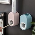 thumbnail image 4 of Dispensador De Pasta De Dientes, Exprimidor De Pasta De Dientes Automático Manos Libres Montado En La Pared Para Baño Ducha Baño, 4 of 8