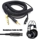 thumbnail image 4 of Cable de audio de repuesto Likrtyny con adaptador de 6,35 mm 3,5 mm macho a Mini auricular resorte, 4 of 9