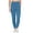 Blue, variant on Womens Plus Size Workout Pants Casual Fleece Lined Warm Soft Yoga Running Joggers Gym Athletic Tapered Pants