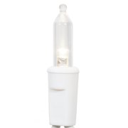 Mainstays 100-Count Warm White LED Outdoor String Lights, White Wire