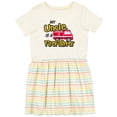 thumbnail image 3 of Inktastic My Uncle is a Firefighter with Fire Truck Girls Toddler Dress, 3 of 5