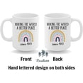 thumbnail image 2 of 1972 Birthday Gifts For Women Men, 50 Years Old Birthday Gifts For Women Men, 50th Birthday Mugs For Women, 50th Birthday Coffee Mug, 50 Year Old Gifts For Women Men, Turning 50 Gifts Women, 50th Cups, 2 of 6
