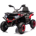 thumbnail image 4 of Sunnyfree Kids ATV with 4x200W Motor, 24V Ride on Toys with Remote, Powered 4 Wheeler Quad Car with Bluetooth Music, 3 Speeds, Spring Suspension, Red, 4 of 12