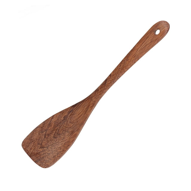 Wooden Long Handle Frying Spatula Lightweight Kitchen Tool Kit